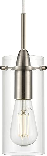 Miniatura 8 de Linea di Liara Effimero - Lámpara colgante de 5 luces para escaleras, araña grande de níquel cepillado, lámpara de araña moderna, lámpara de