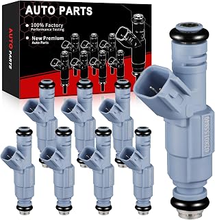 High Performance Fuel Injectors For:-Dodge Durango Dakota 2001-2007 4.7L, For:-Jeep Grand Cherokee Commander For:-Mitsubishi Raider For:-Chrysler Aspen, Replace OE# 0280155849 (8Pcs)