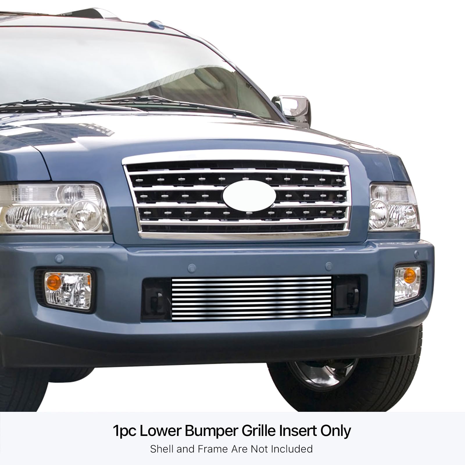 Amazon | For 04 – 10 Infiniti qx56バンパービレットグリル挿入 