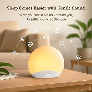 眩暈SIREN 「sunrise-midnight-」 Amazon.com: REACHER Sound Machine Sunrise Alarm Clock with