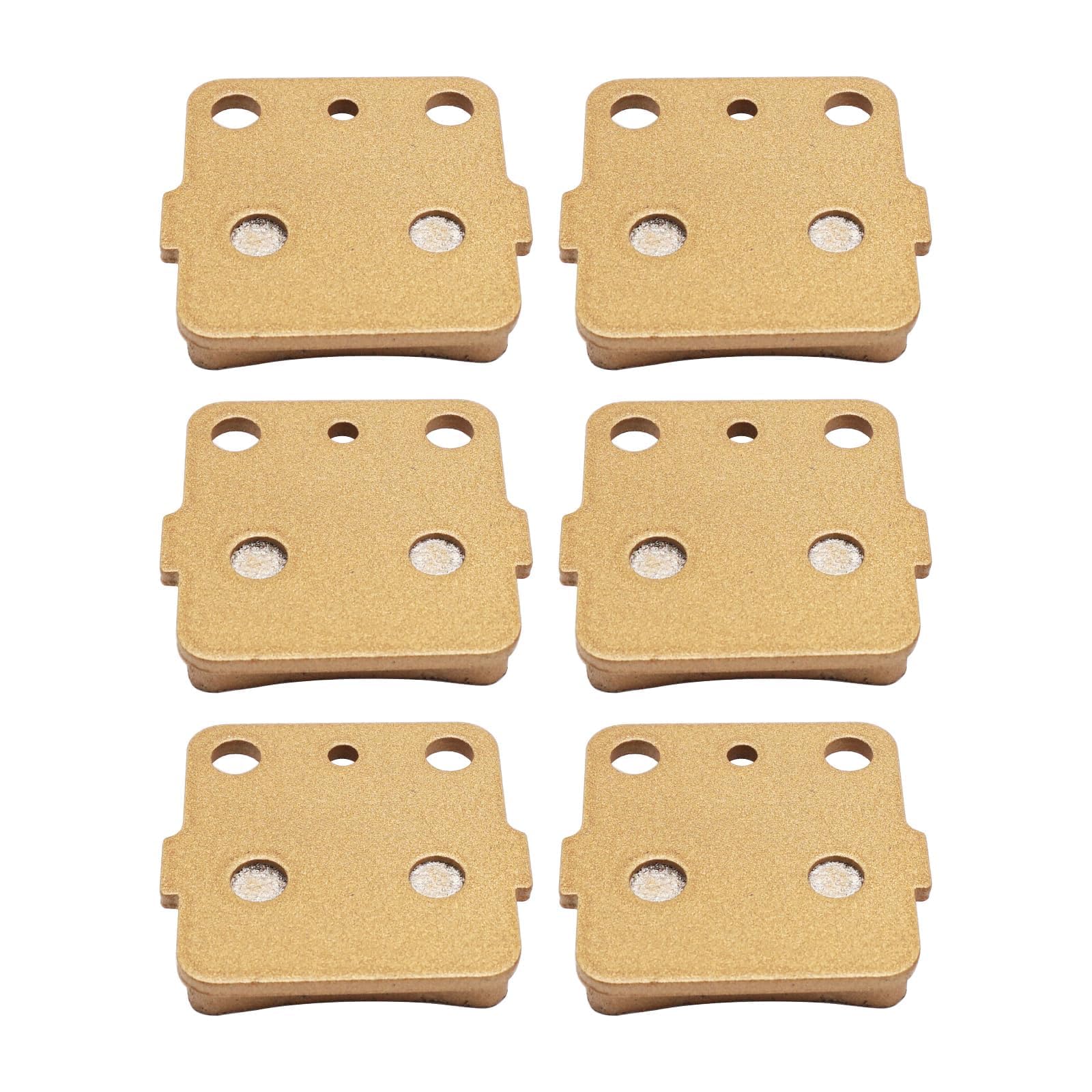 Pastillas de freno delanteras y traseras Semi-Metallic-Pro para Yamaha Raptor 660 350 125 Banshee 350 Warrior 350 Wolverine 350 Blaster 200