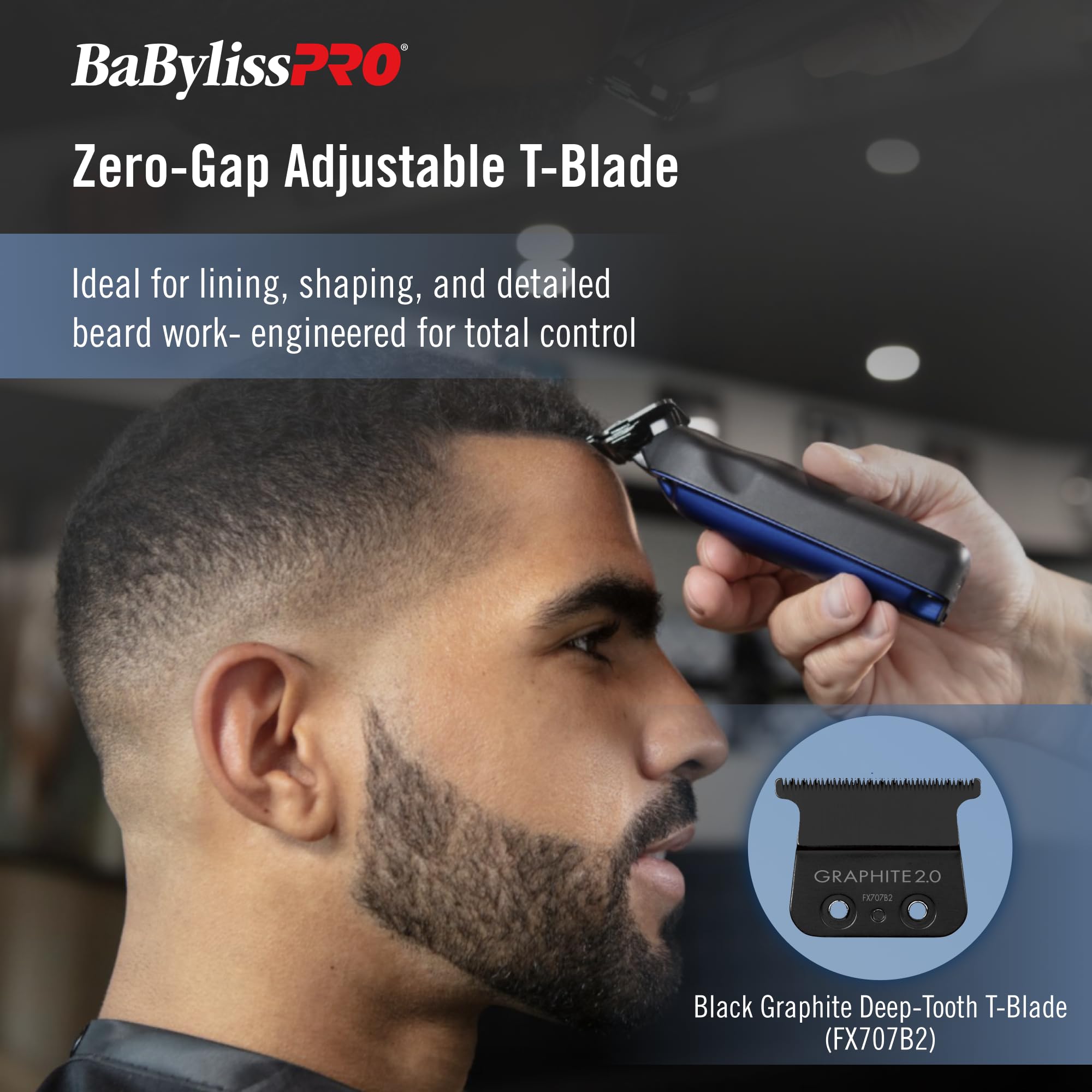 High-Performance Compact LO-PROFX Trimmers for Men