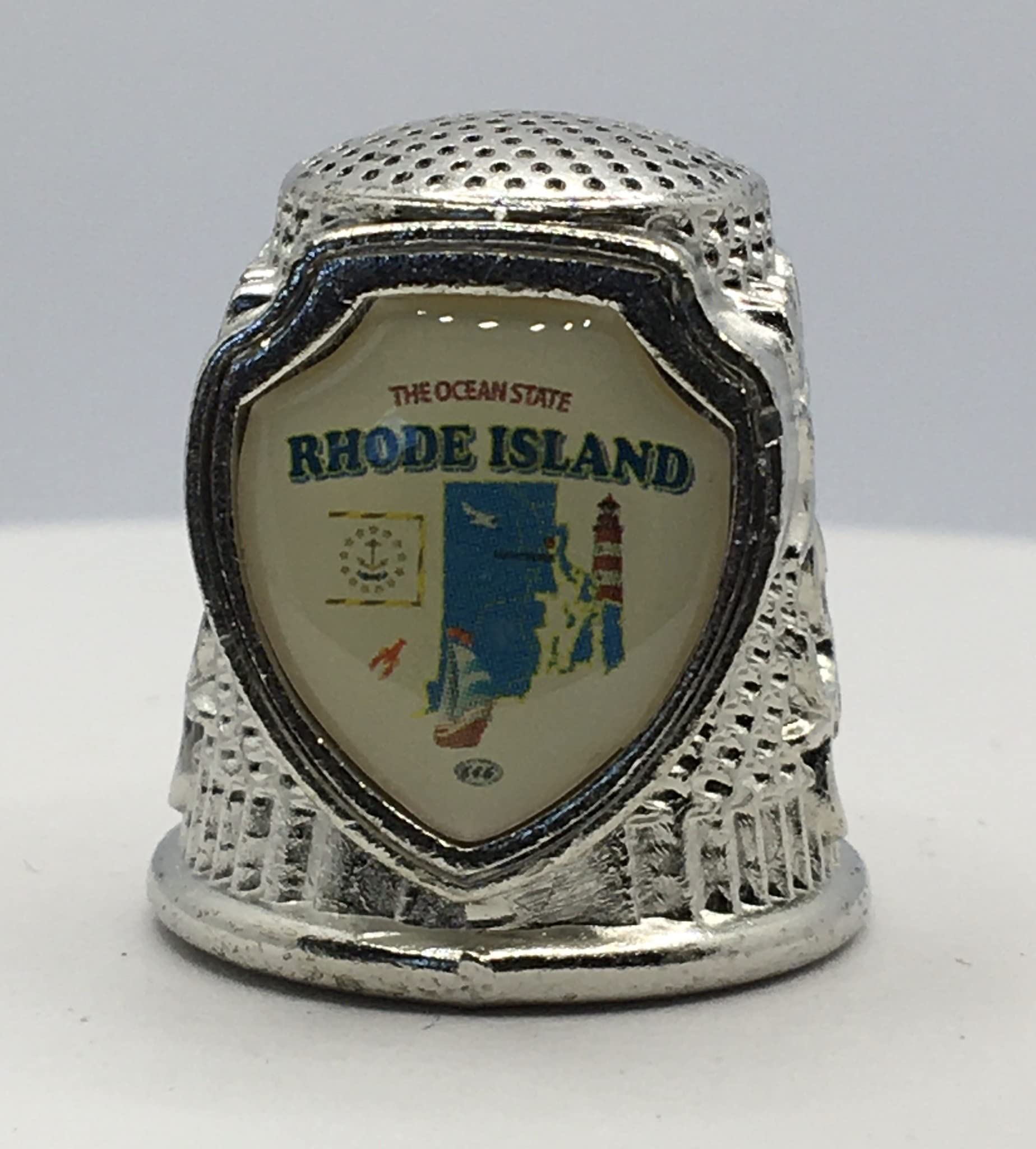 646 Rhode Island State Collectible Souvenir Thimble