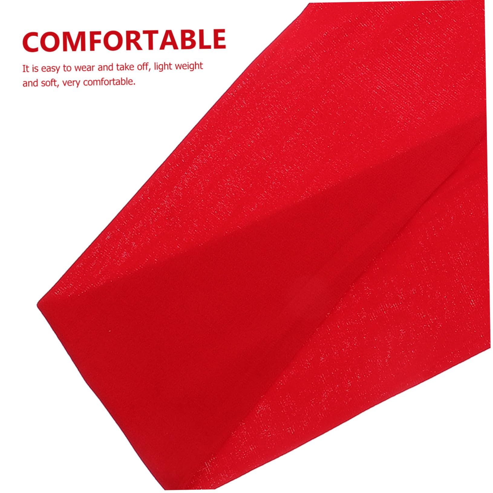 GALPADA 1 Paire Chaussettes Costume Elfe Noël Santa Hiver Voyage Chauffe-Anniversaire Faveurs Rouge Accessoires Cadeau Adultes Filles Cosplay Pom Vacances Femmes Boules Robe