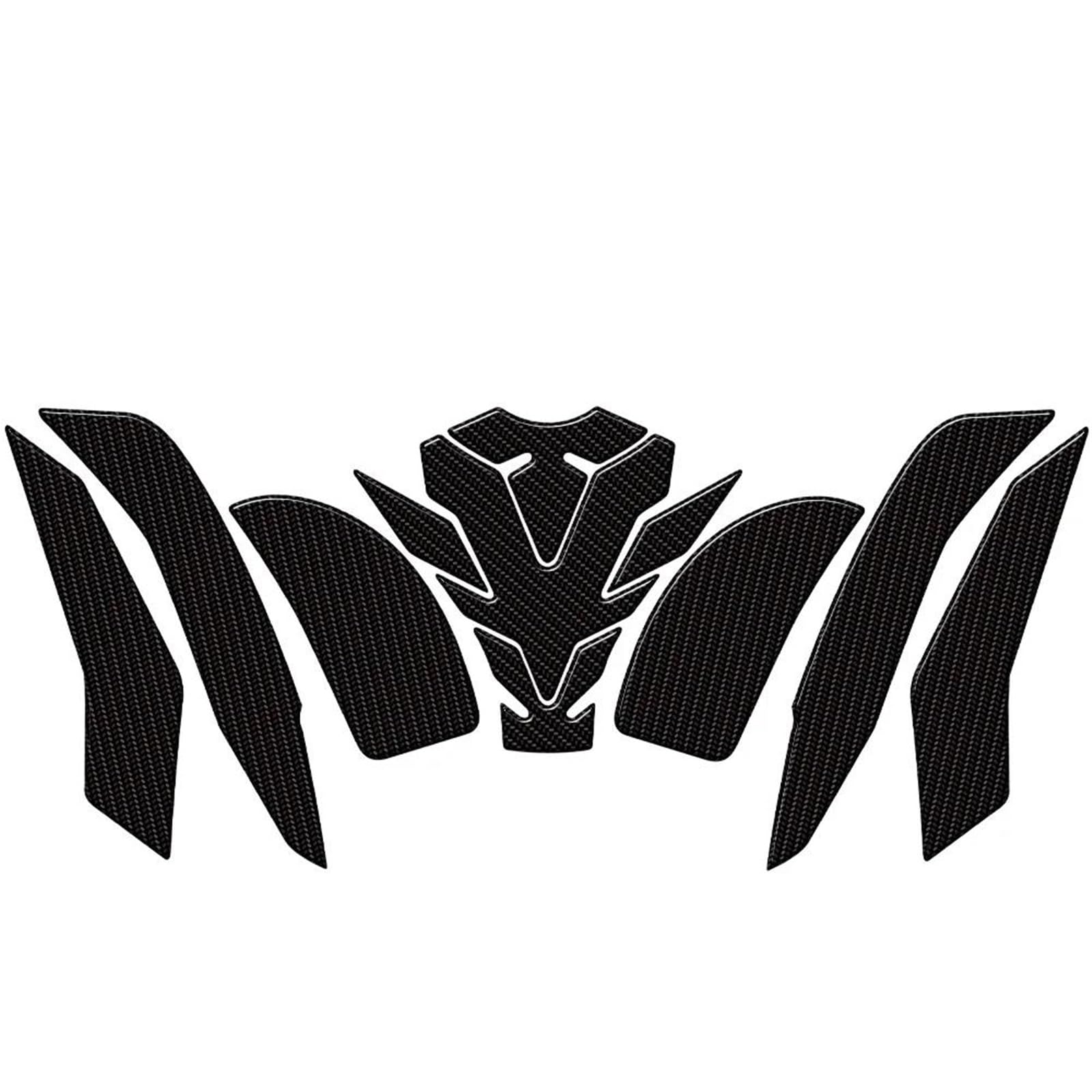 Jtwmty Color6 Motorcycle Fuel Tank Side Stickers Decals Fishbone Motorbike Sticker For Kawasaki For Z1000sx 2020 Bike Tank Film(Color6)
