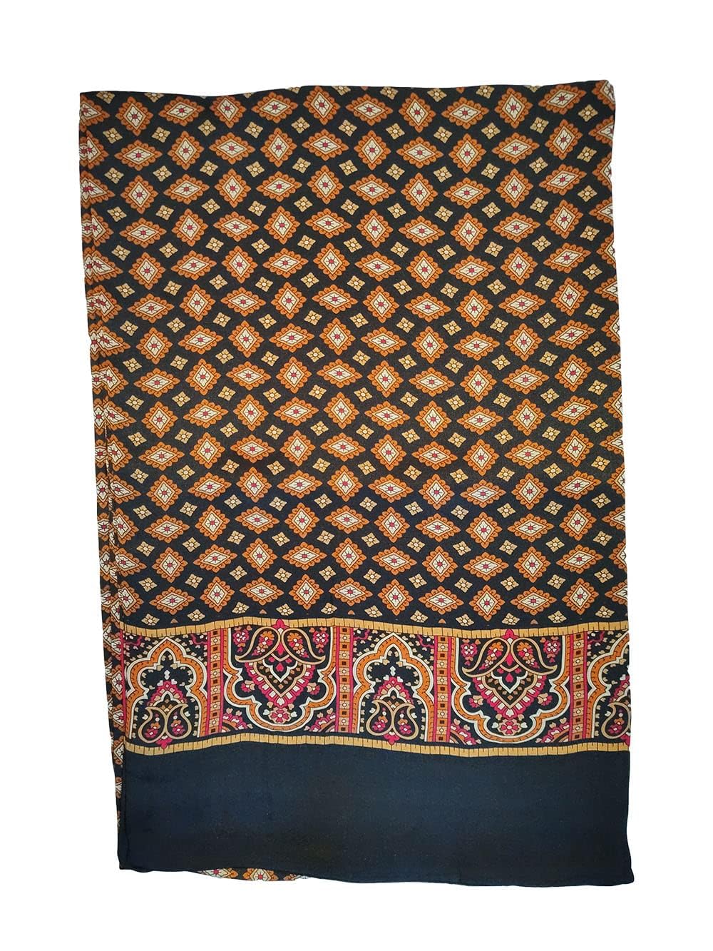 Foulard en Soie Vintage pour Homme, 100% Pure, Motif Classique, Double Couche, imprimé Gentleman