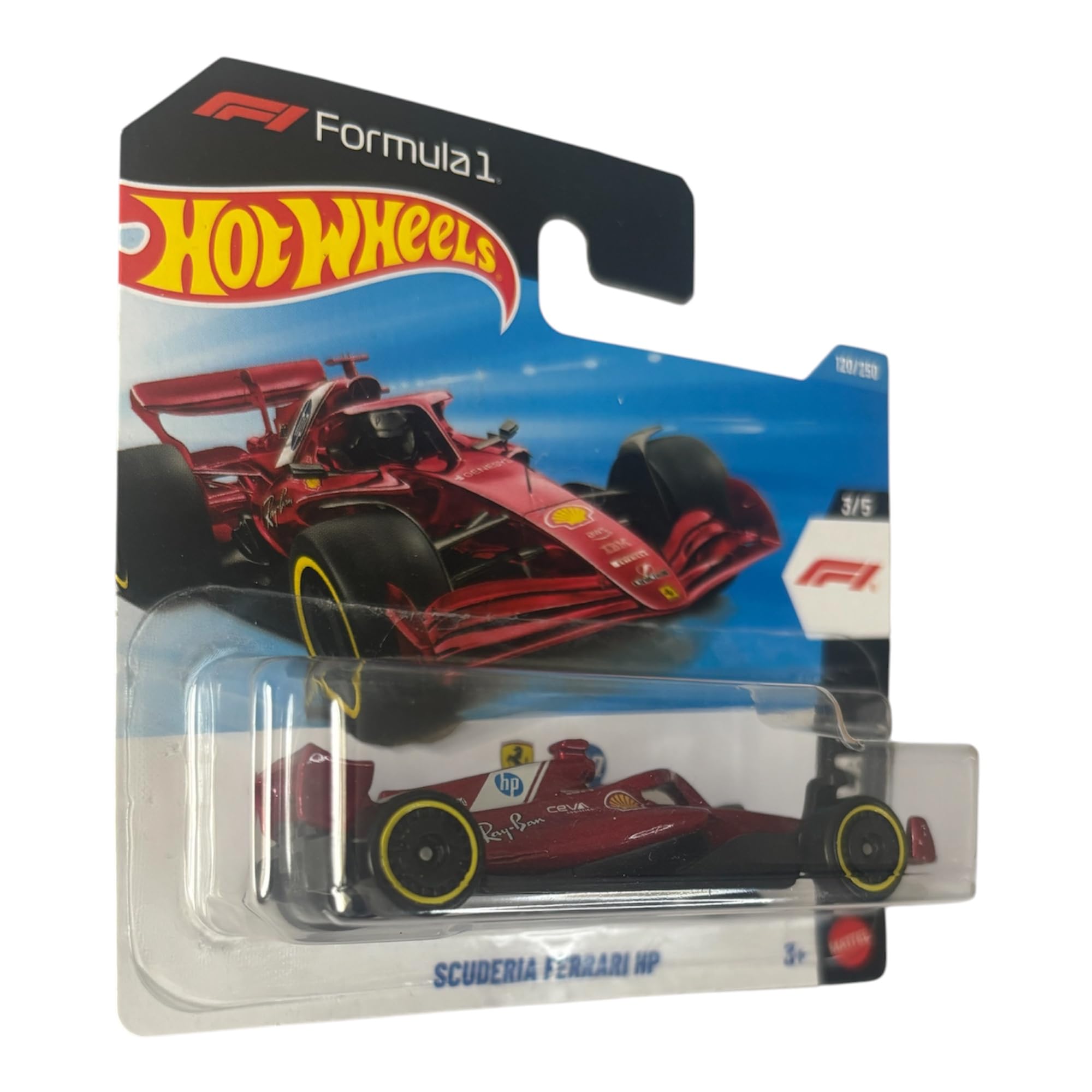 Amazon.com: Hot Wheels Scuderia Ferrari HP [Red] Formula 1 3/5