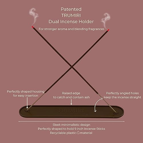 Miniatura 6 de Kit de incienso frutal paquete variado y soporte para incienso juego de regalo 120 varillas de incienso 6 fragancias x 20 unidades cada uno natural