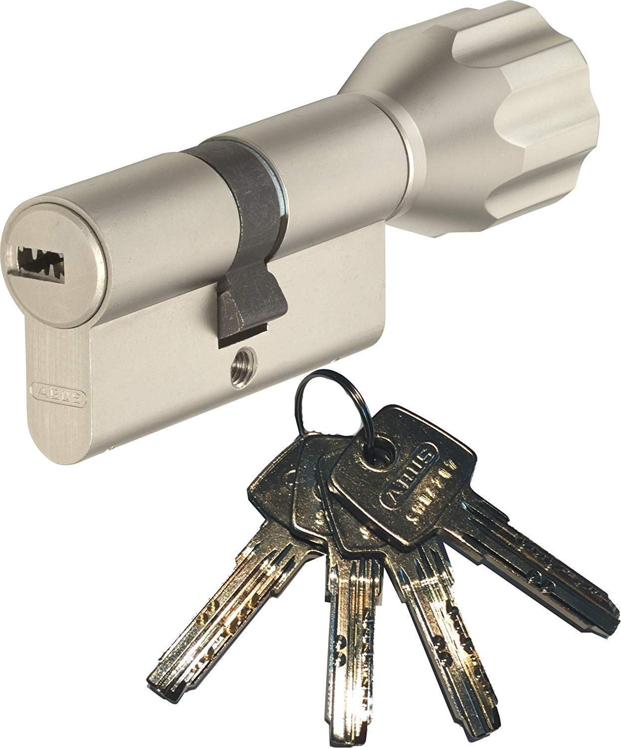 ABUS EC550 Profil-Knaufzylinder Länge Z65/K45mm mit 4 Schlüssel