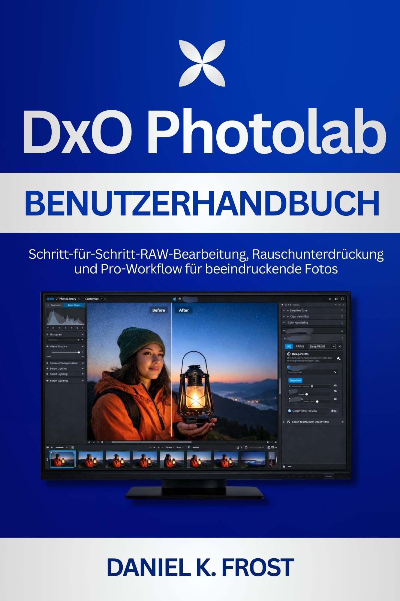 Guide de retouche DxO PhotoLab flux de travail RAW livre allemand