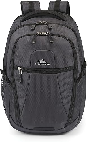 Vista 4 de High Sierra Bolsa de viaje, Mercury Black, Mochila Mercury/ Negro