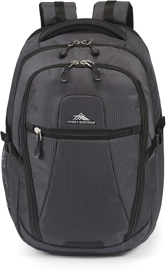 High Sierra Travel Bag, Mercury Black, Backpack