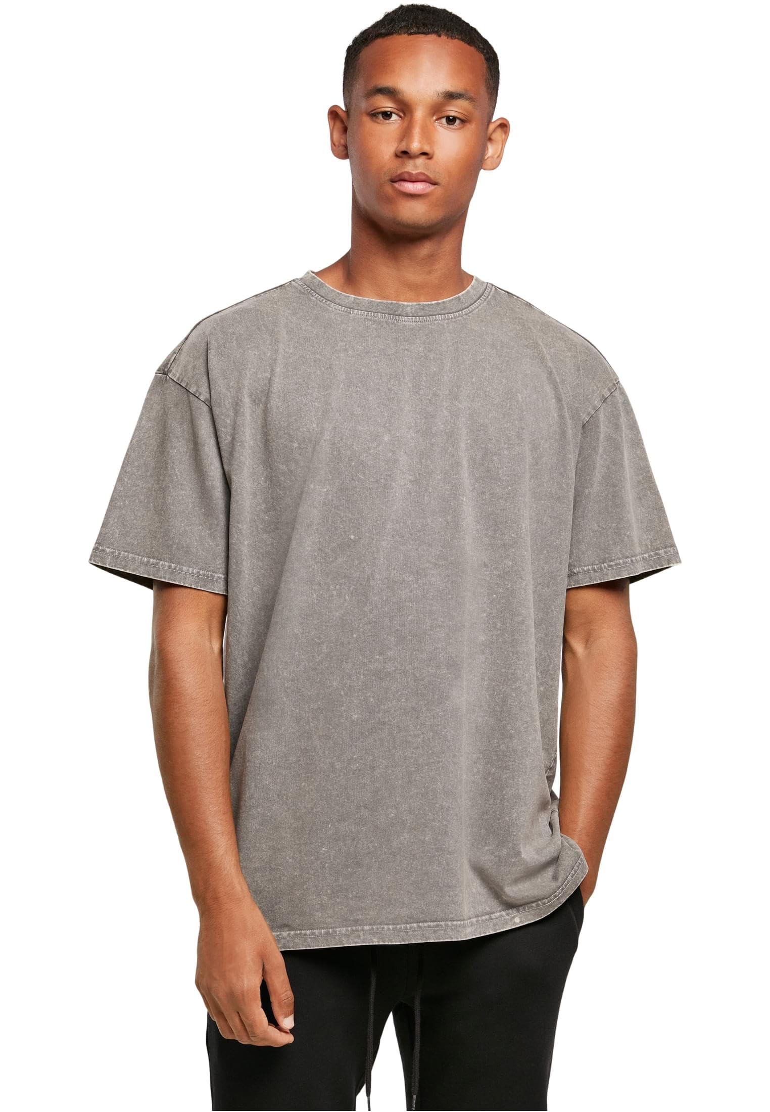 Build Your Brand Herren By189-acid Washed Heavy Oversize Tee T-Shirt (1er Pack)
