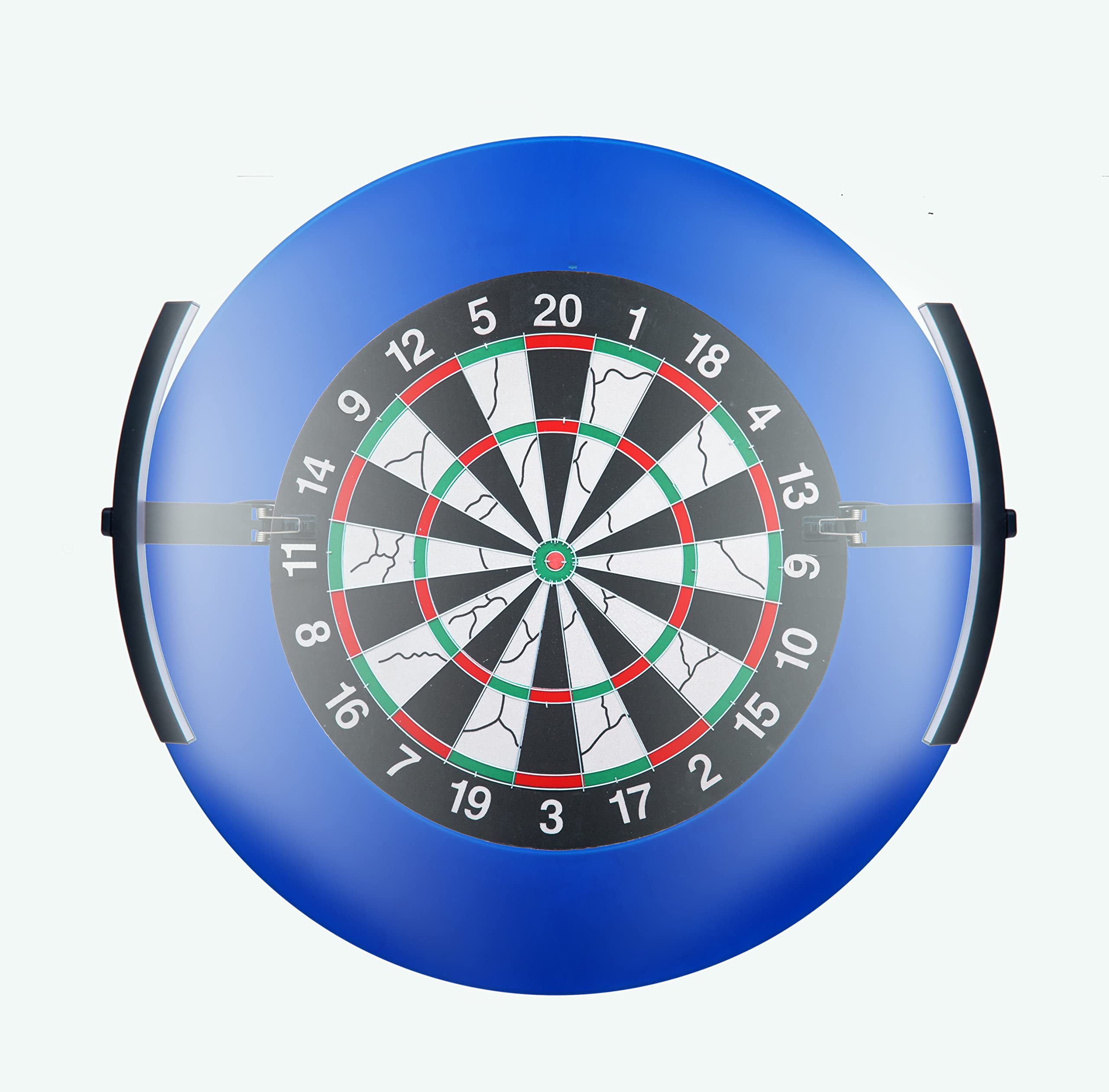 Dartboard Lighting System,2 PCS of high-Performance LED Light, 3-Meter line Adapter, Suitable for All Kinds of Dartboards,360 Degrees Illuminate Your Dart Board