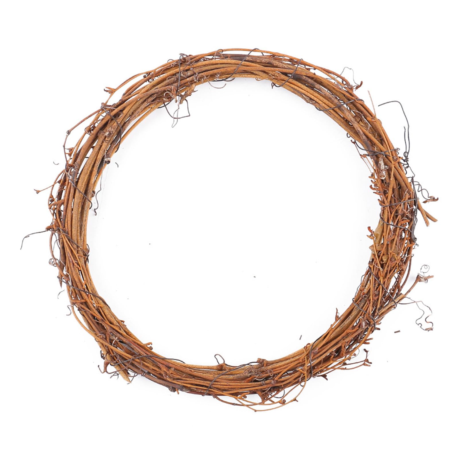 Tsophreniq User Friendly Rattan Wreath Rings Adornment for Art Projects Functional Decoration for Bedrooms and Living Space Festival Decorations