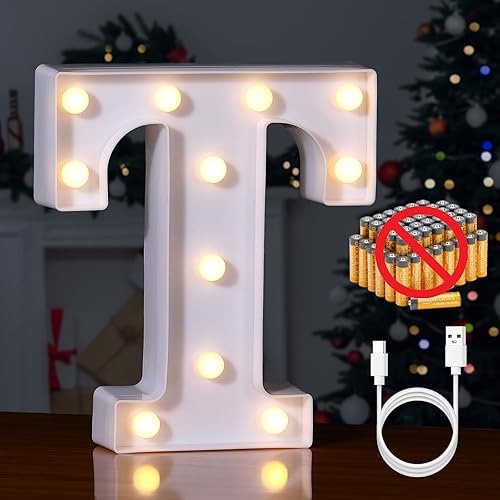 Miniatura 190 de Foaky Número de luz LED decorativo, letrero de número iluminado para luz nocturna, boda, fiesta de cumpleaños, Navidad, hogar, bar, número