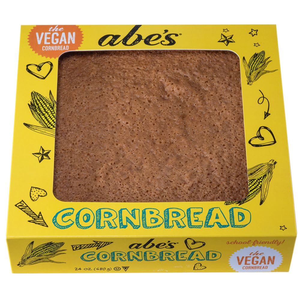 Abe's Vegan Corn Bread Square, 24 Oz