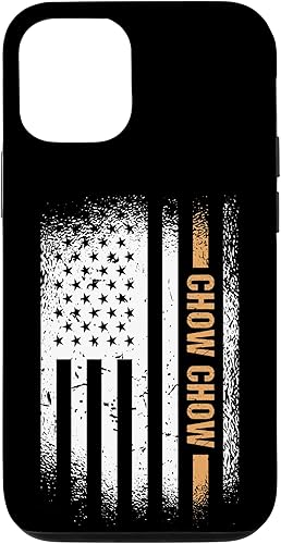 iPhone 13 Dog Chow Chow Us Flag Case