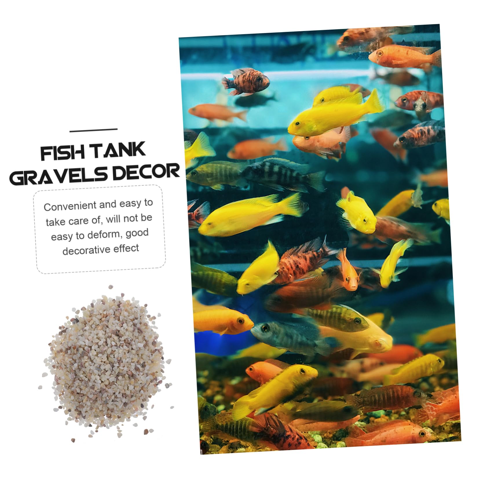 Substrato per Acquari Ghiaia per Pesci Ghiaia Decorativa per Acquari Mini Ghiaia per Piante