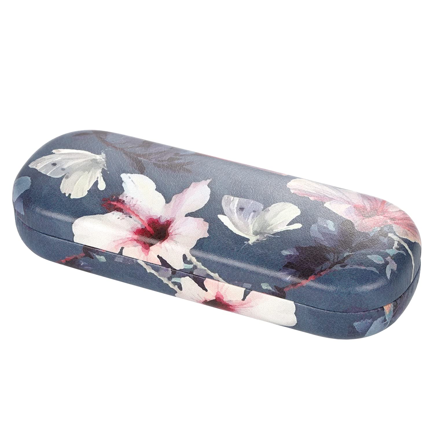 MoKoFunda Protectora Rígida de Gafas de PU, Estuche de Anteojos de Protección Total Anti-arañazos, Organizador de Gafas para Almacenar Gafas de Lectura, Gafas Ópticas, Gafas de Sol