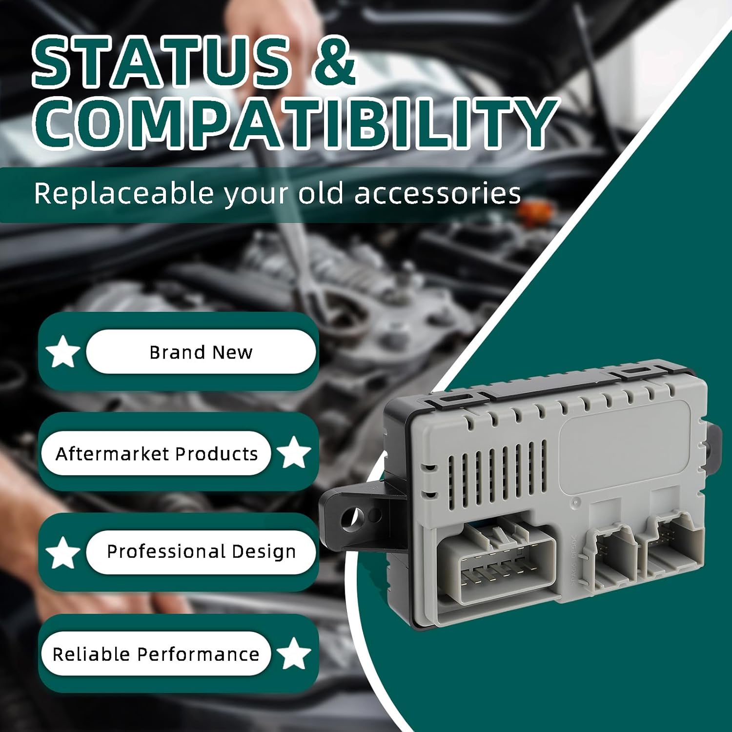 AUTOKAY Driver or Passenger Side Seat Heater Control Module Fits for Ford F250 F350 F450 Super Duty Edge Explorer Flex Fusion Taurus 2011-2019 for Lincoln MKS MKT MKZ 2013-2019