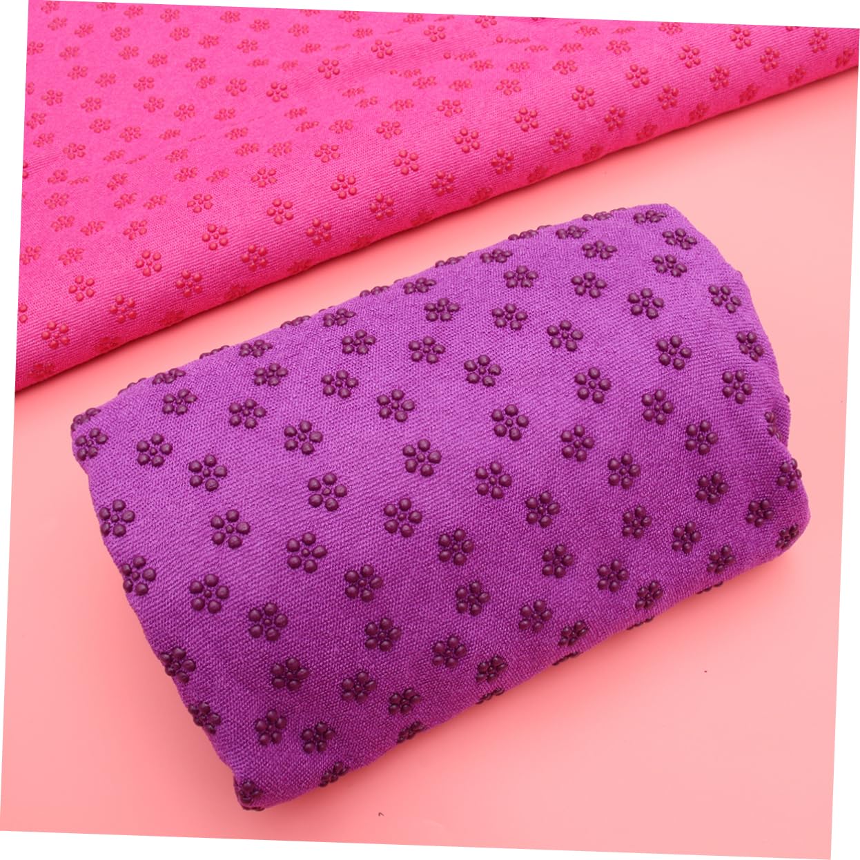 Anneome 1pezzi Tappetino Yoga Antiscivolo Con Motivo a Fiori Di Prugna Per Sport Fitness Esercizi e Pilates Di Leggero e Facile Da Trasportare