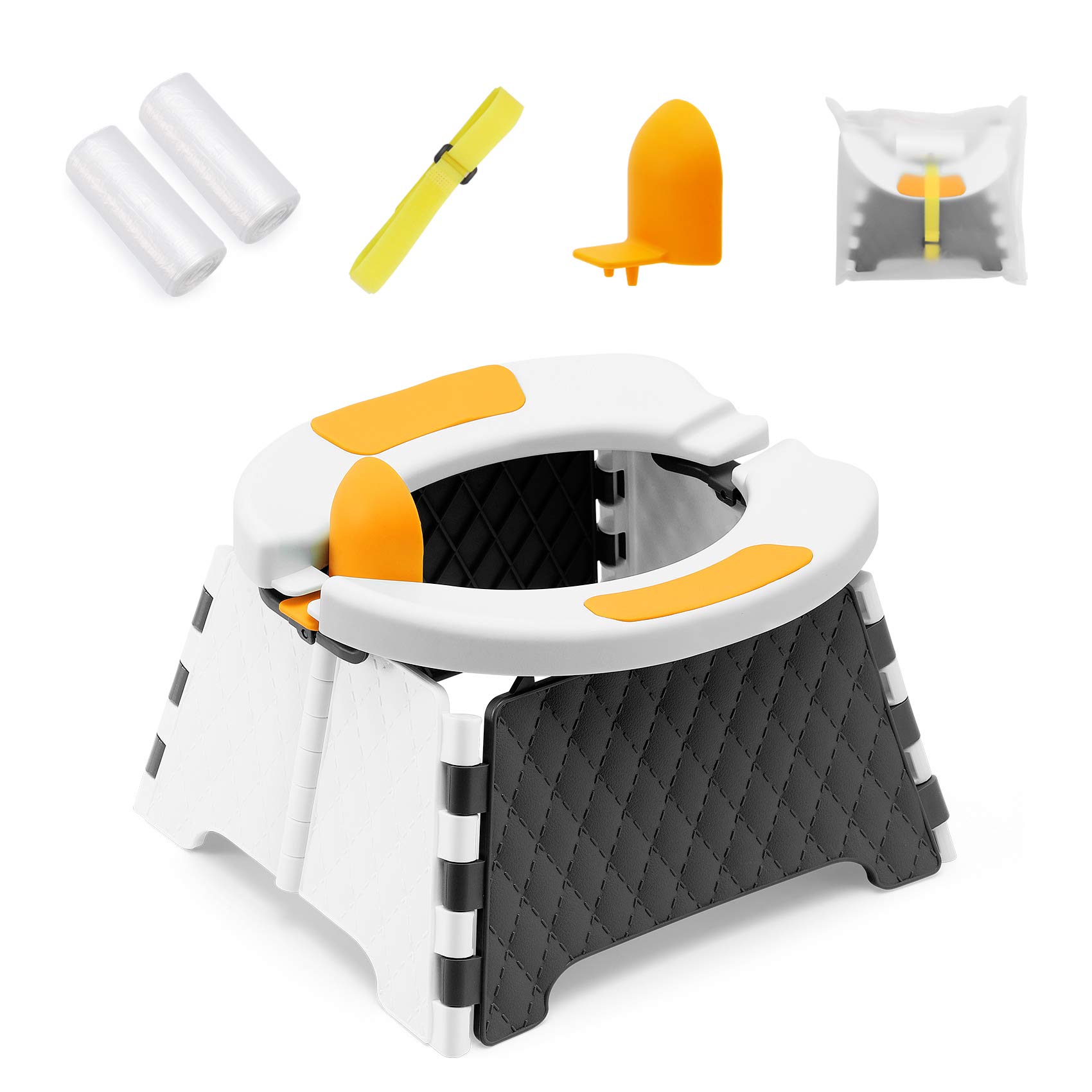 Buy Toddler Portable Potty Training Seat for Kids Baby Foldable Toilet