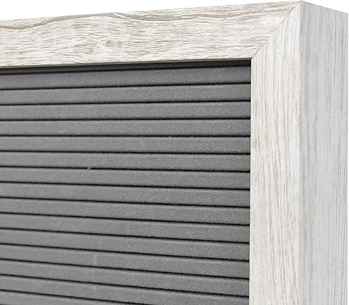 Miniatura 8 de Tablero de letras negro enmarcado con paquete de 180 letras y símbolos, marco de 10 pulgadas de ancho x 5 pulgadas de alto, ranuras seguras para