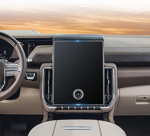 Vista 301 de CDEFG Cristal templado para Chevrolet Silverado/GMC Sierra 2025, pantalla táctil de 13.4 pulgadas, accesorios para Chevy Silverado/Sierra 1500