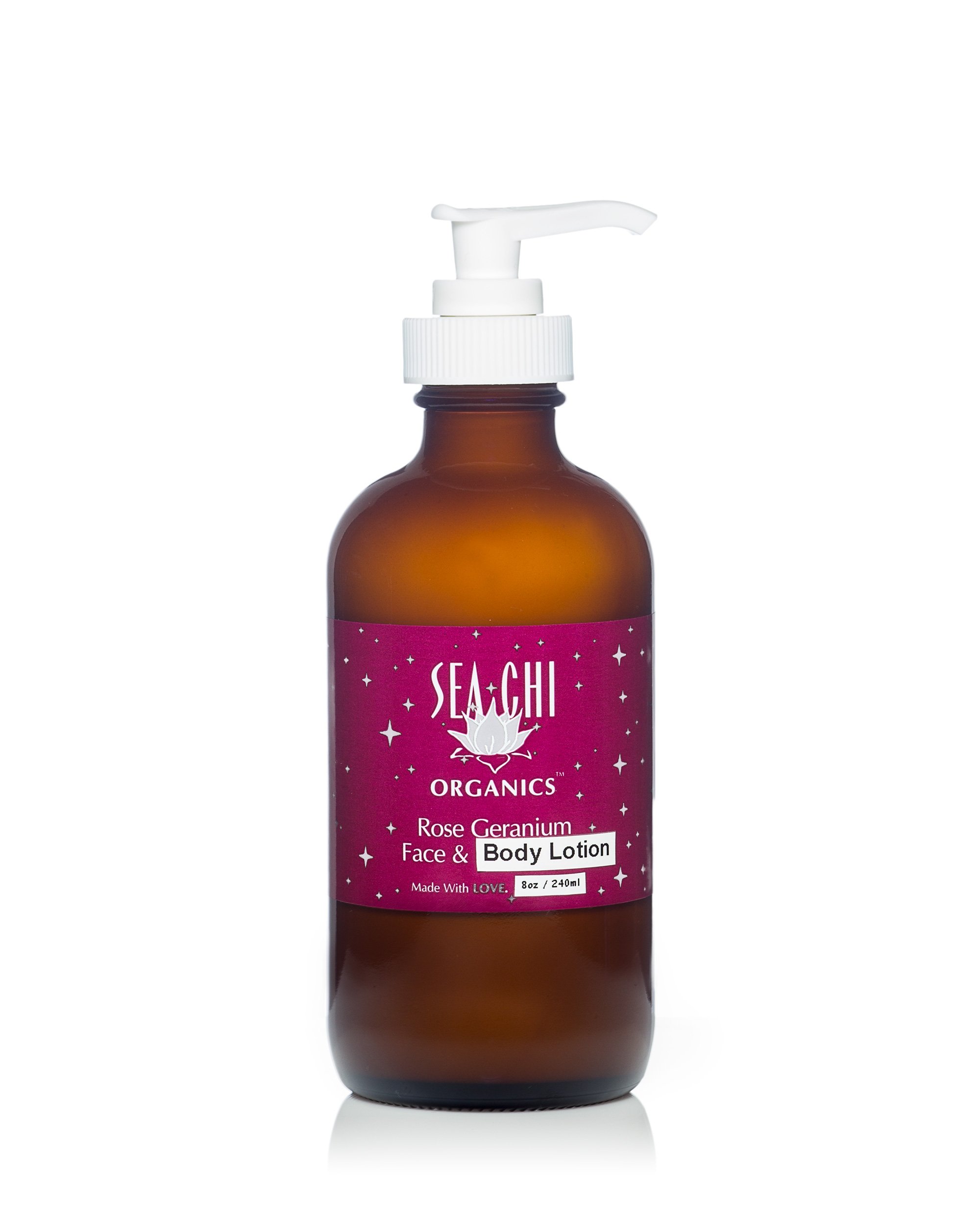 Rose Geranium Body Lotion 8oz 240ml