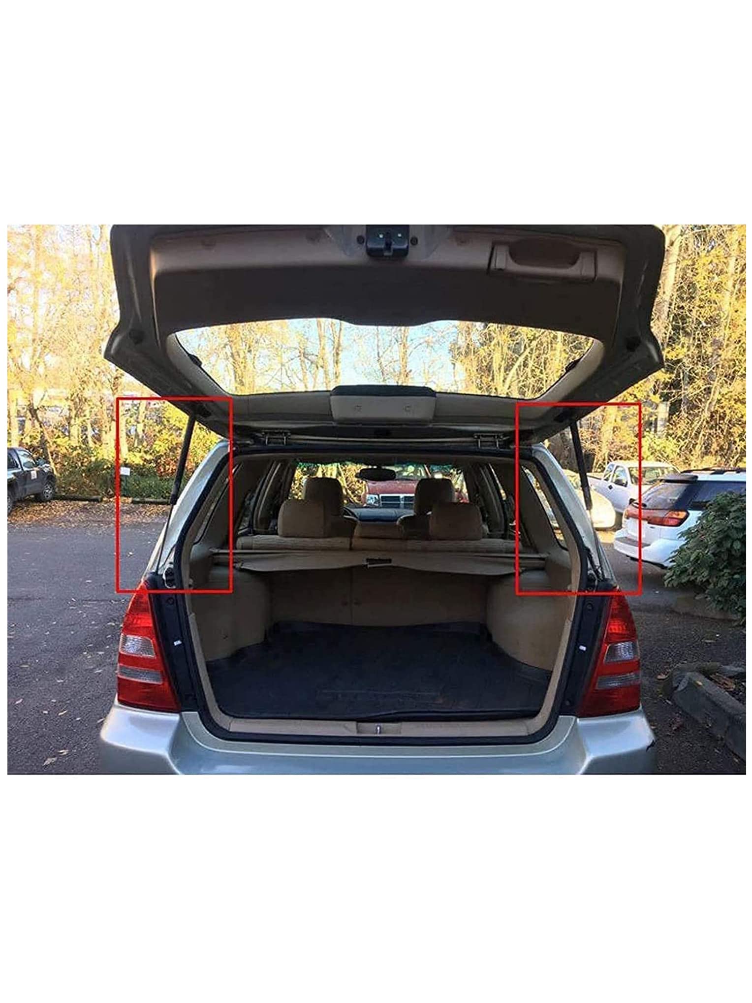 Coche resortes Soporte de elevación,Amortiguadores de Gas Muelles Amortiguador de Choques,para Volkswagen Passat Variant (365) 2010-2015 Coche Partes