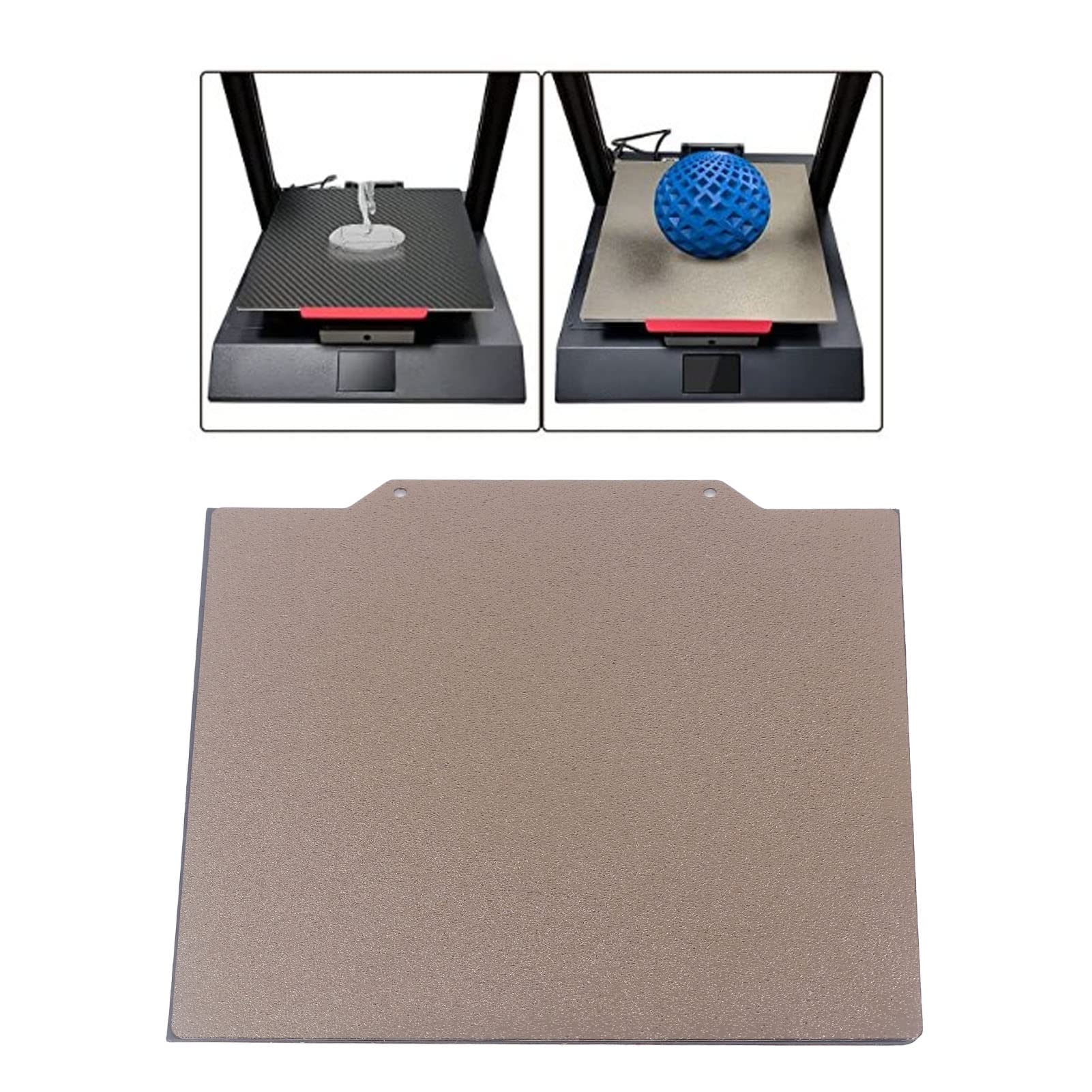 Płyta do Zabudowy Drukarki 3D Elastyczna Płyta ze Stali Sprężynowej PEI Magnetyczna Płyta do Zabudowy Dwustronna Platforma ze Stali Sprężynowej 165x165mm