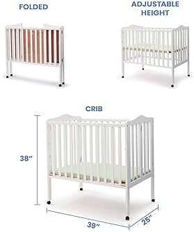 portable crib for tall toddlers