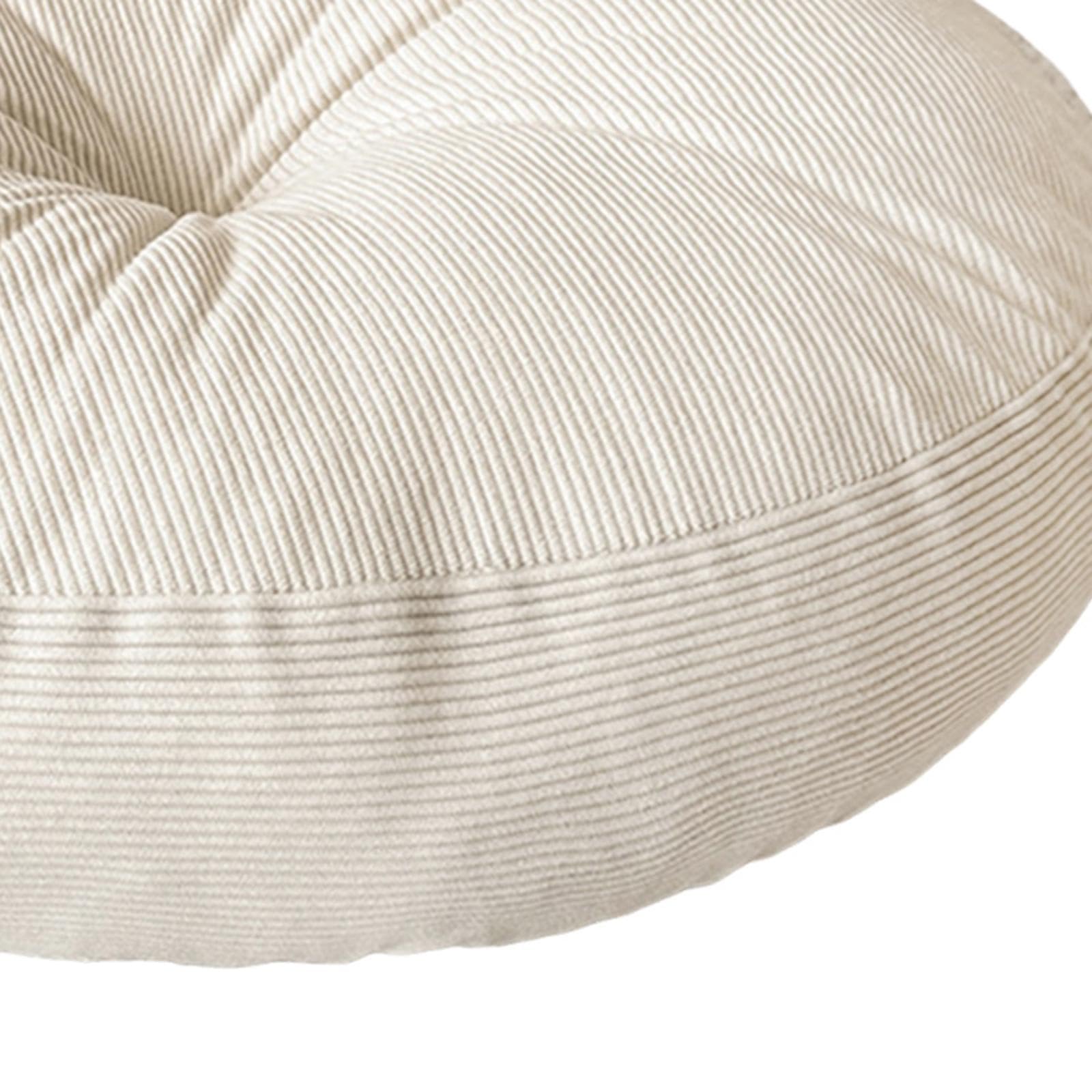 Round Floor Pillow Chair Pad Thick Seating Cushion for Studio Office Balcony Beige|Home & Garden|Home Dacor> Pillows-image-37
