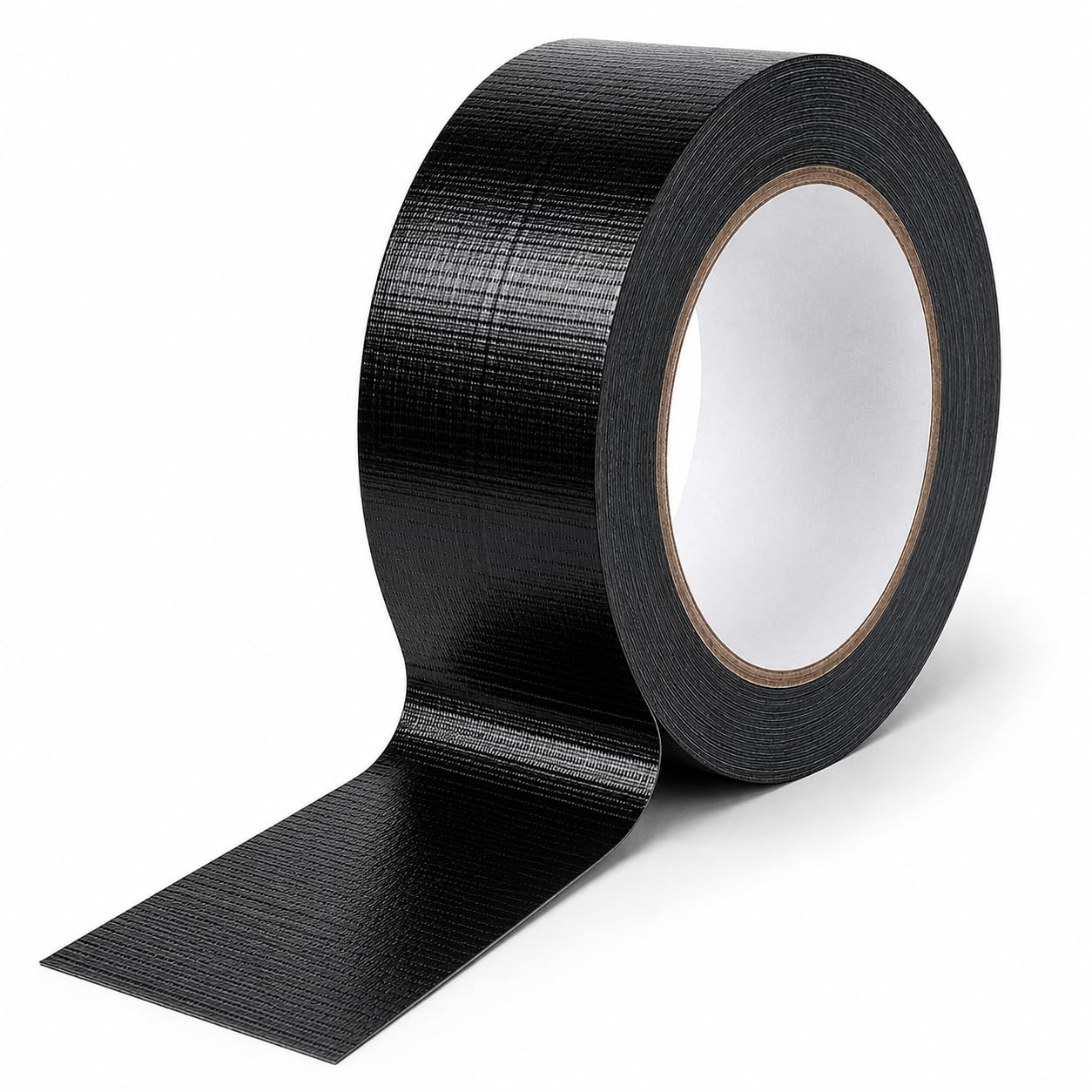Mr.DIY Black Duct Tape 48mm x 50m – Heavy Duty Waterproof Gaffer Tape, Strong Adhesive, Hand Tearable, Residue-Free, Ideal for Repairs, DIY, Sealing, Wrapping, Plumbing & Outdoor Use