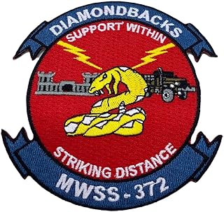 MWSS-372 Diamondbacks Patch â€“ With Hook and Loop