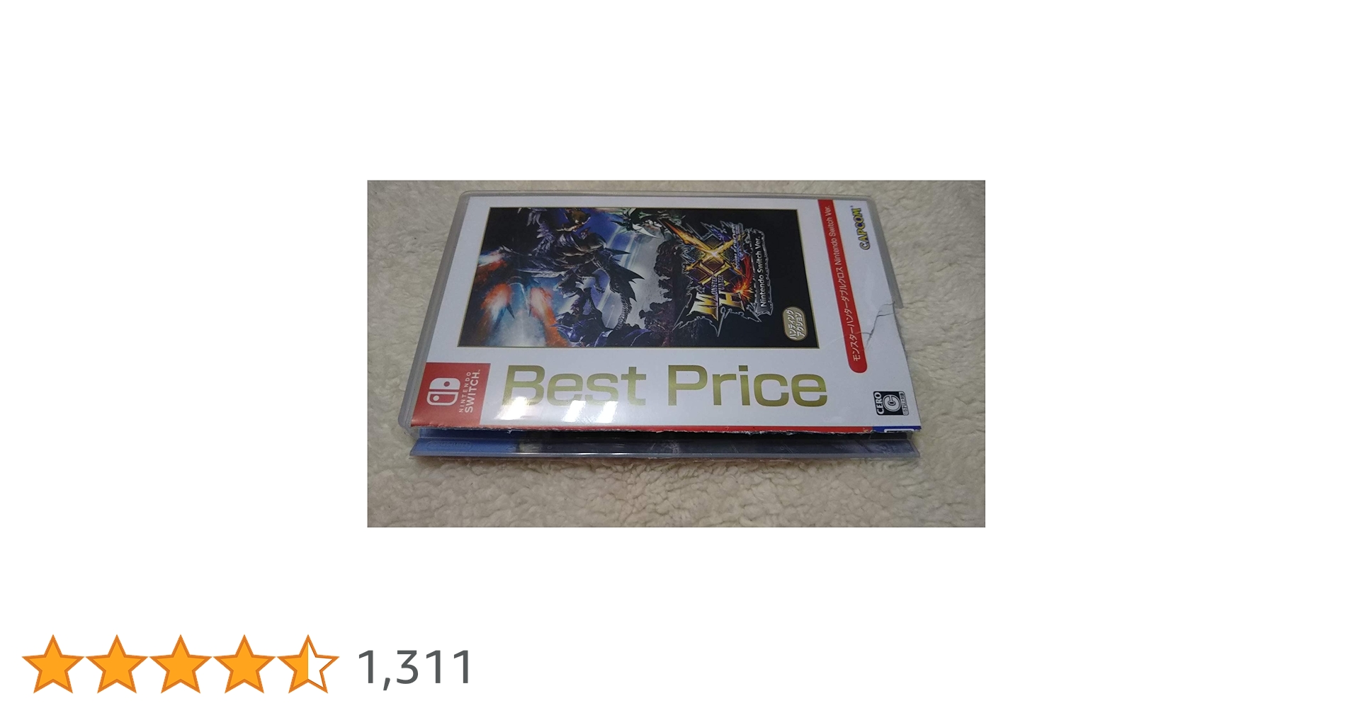 Nintendo Switch モンスターハンターXXジャンク品 Nintendo Switch モンスターハンターXXジャンク品 Nintendo