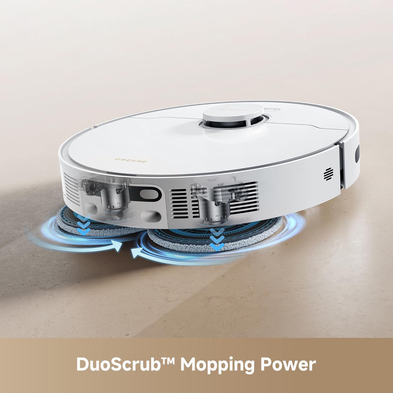 DREAME L40s Ultra CE Robot Vacuum and Mop Combo with Self-Emptying Dock, 13,000Pa Suction, Mop Self-Cleaning and Auto-Raising, Ultrasonic Carpet Sensing, Ideal for Pet Hair, Carpet and Hard Floors - Image 5