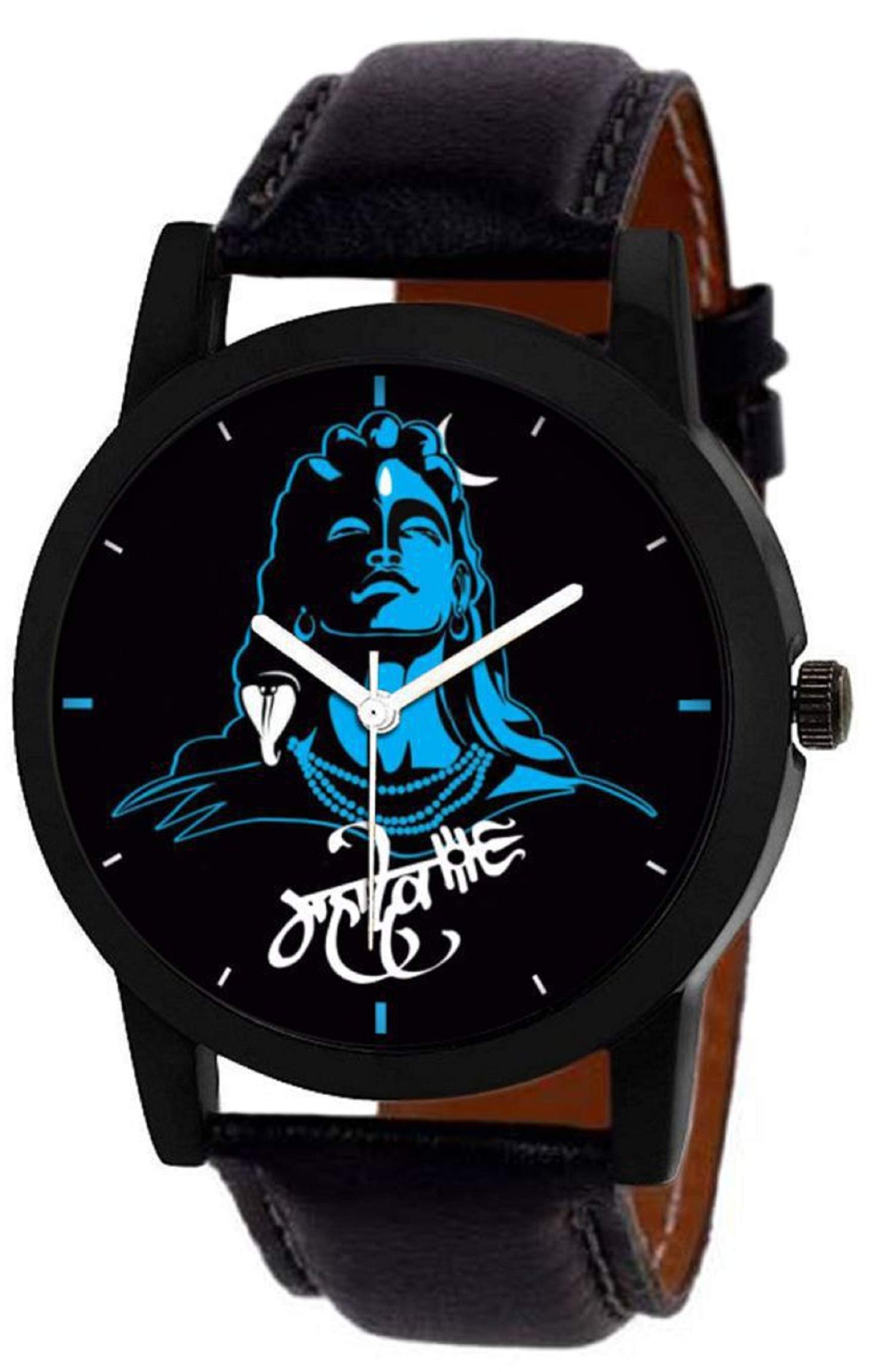 HORCHIS Casual Analog Black Dial Mens Leather Watch-HORC_ENT_11279 (B08BG3GBLG) Amazon Price History, Amazon Price Tracker