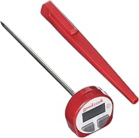 GoodCook Everyday Digital Instant Read Thermometer - Stainless Steel Probe, F/C Display, NSF Certified, Fast Accurate Readings