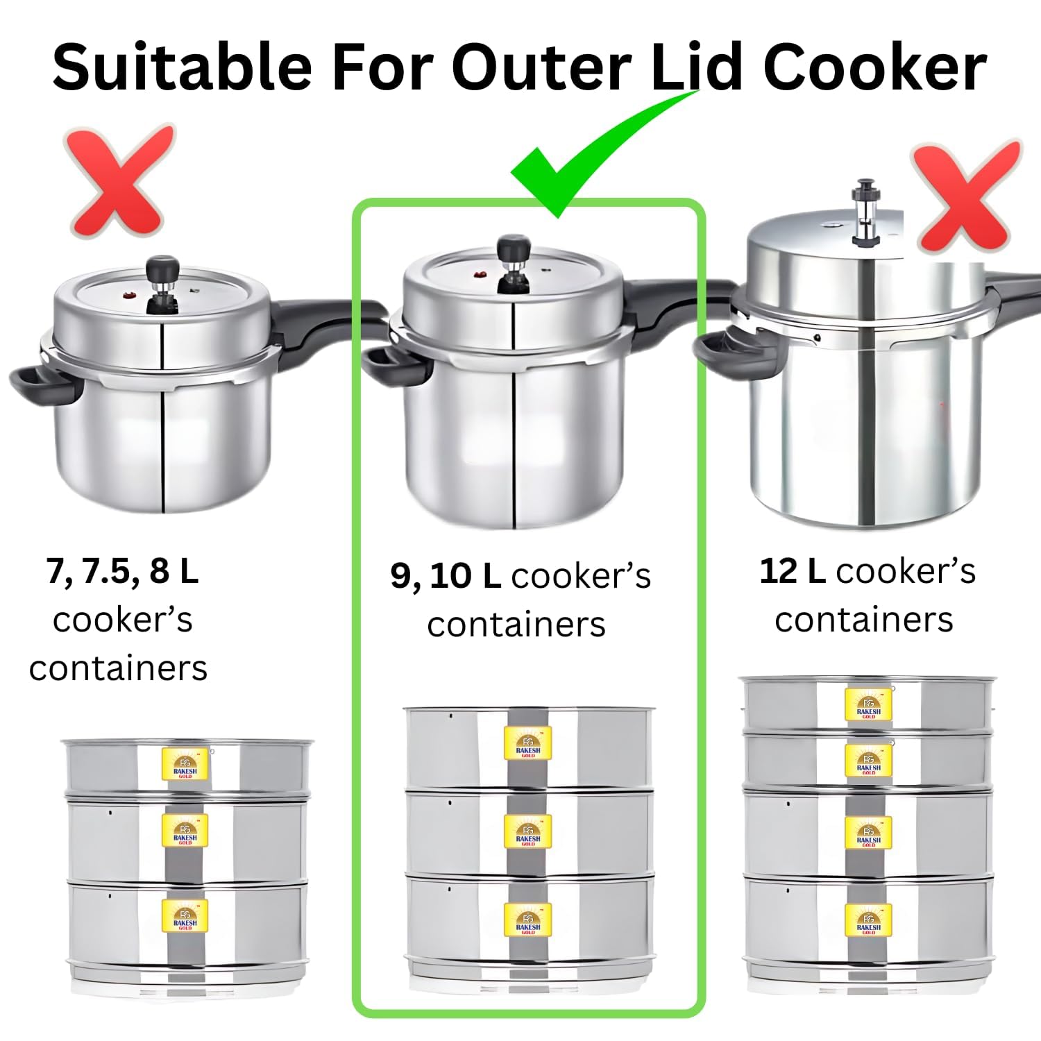 Cooker Container (10 Liter Cookers, Cooker) — Amazon image 3