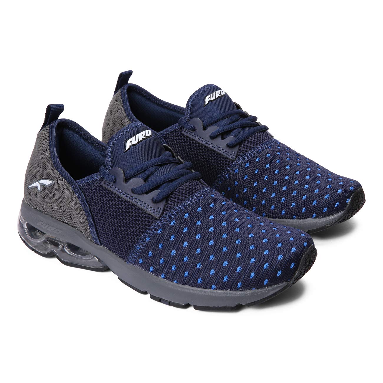 FURO Sports Blue/Dark Grey Men Sports Shoes Lace Up Running R1033-A F008_10 (B07MDG53JM) Amazon Price History, Amazon Price Tracker