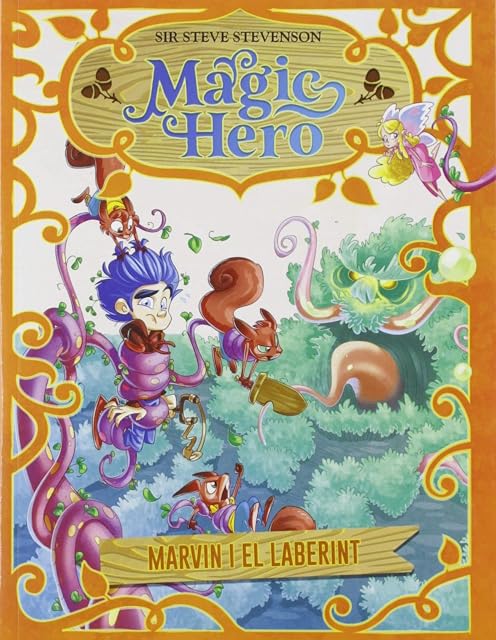Portada de Magic Hero 5. Marvin i el laberint