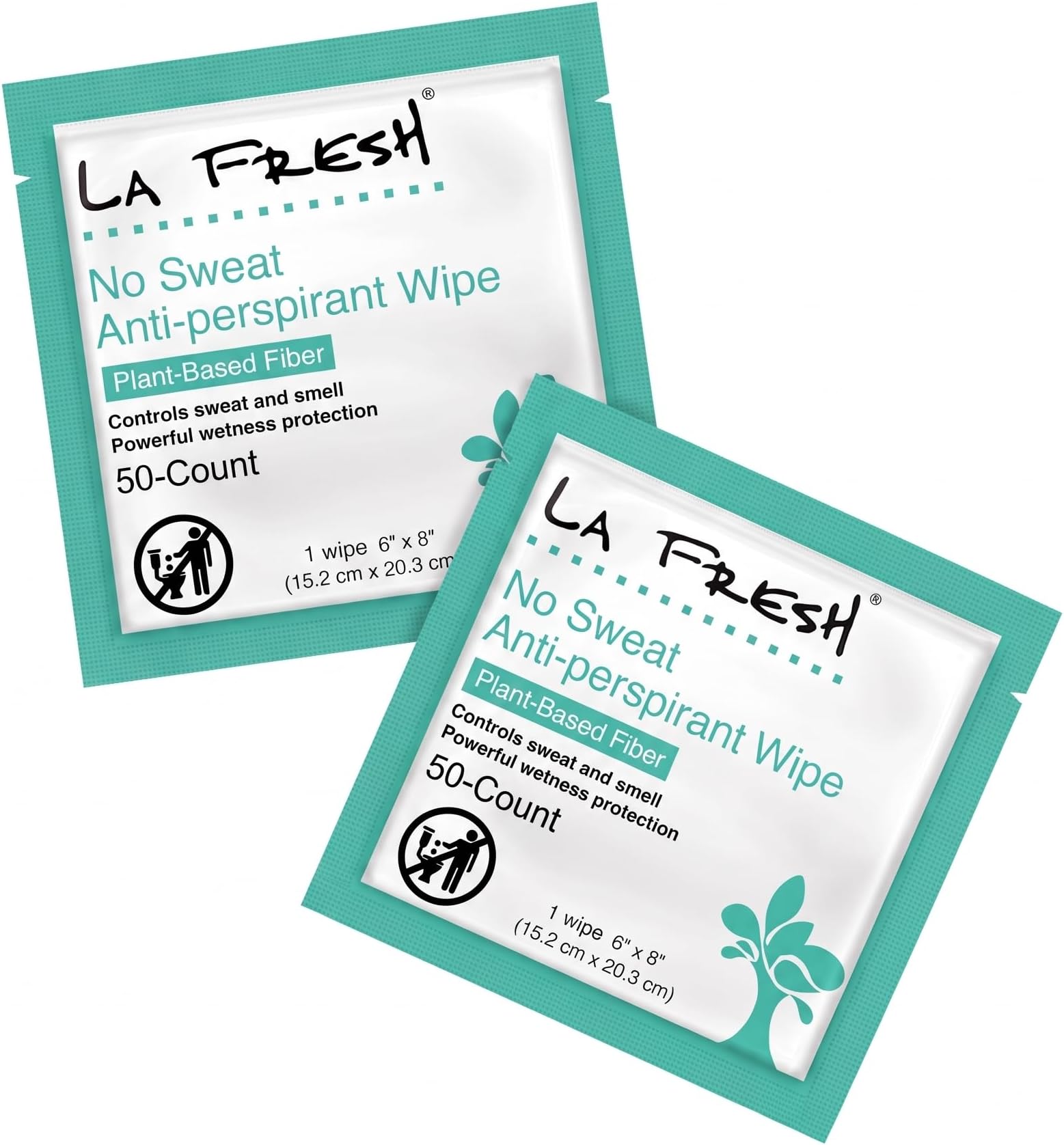 Travel Lite Antiperspirant & Body Wipes for Sweat & Odor Control