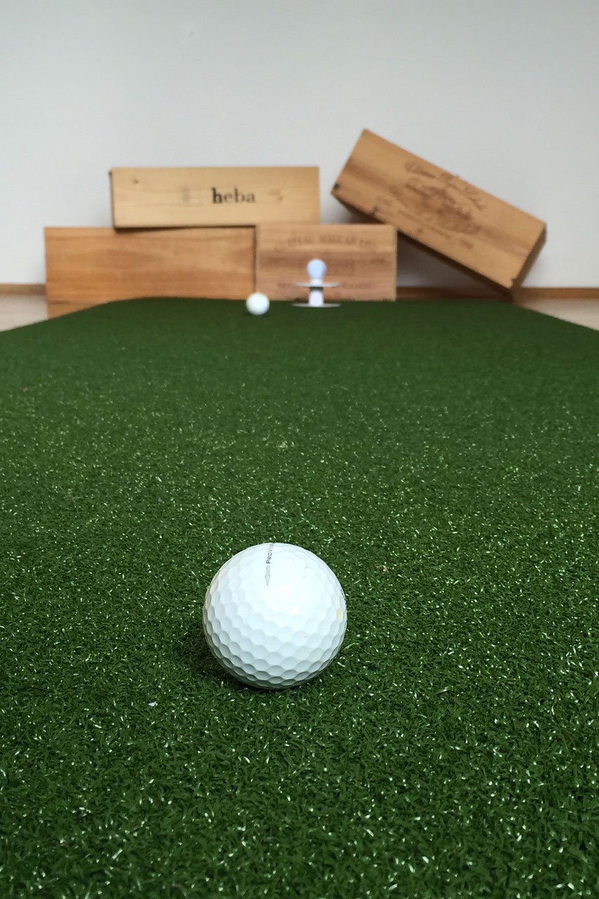 Puttmatte | hochwertiger Kunstrasen aus Polyamid | Putting-Matte für Indoor und Outdoor
