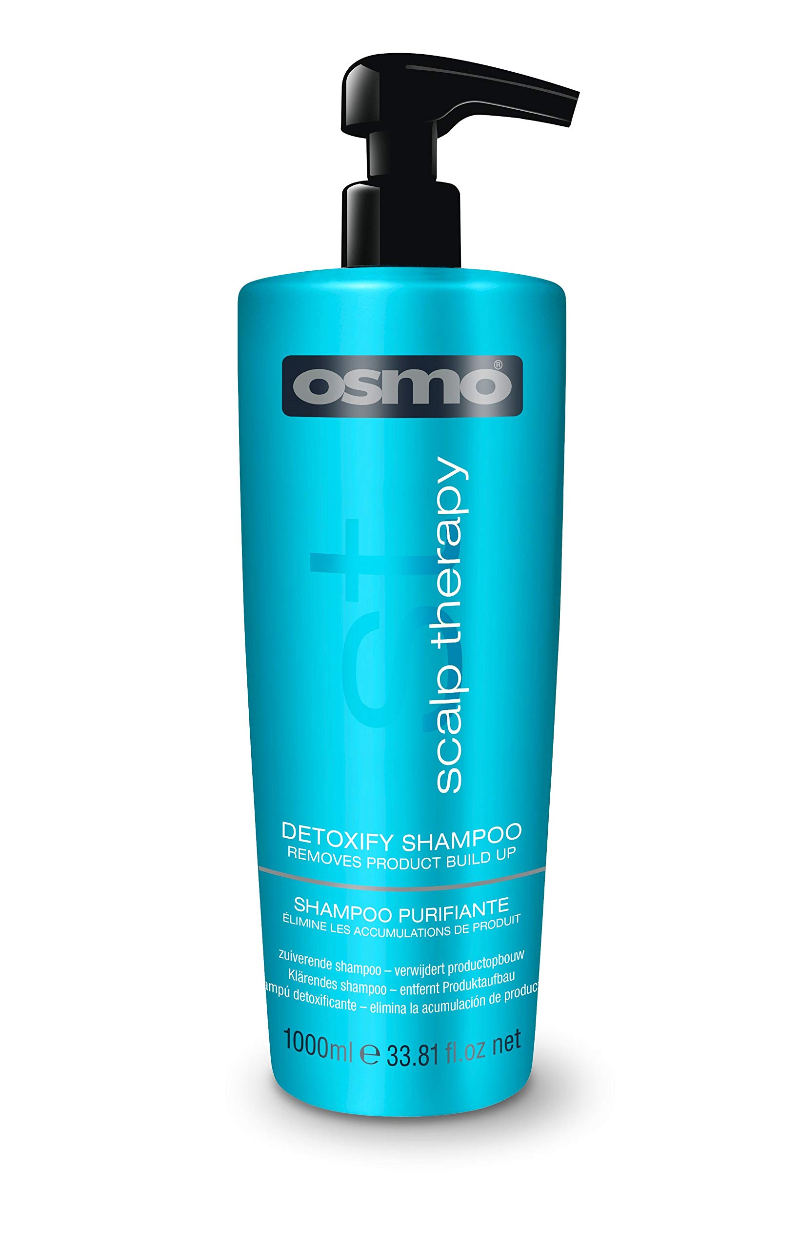Osmo Scalp Therapy Detoxify Shampoo 1000ml - Removes Build-Up & Impurities But Retains Moisture