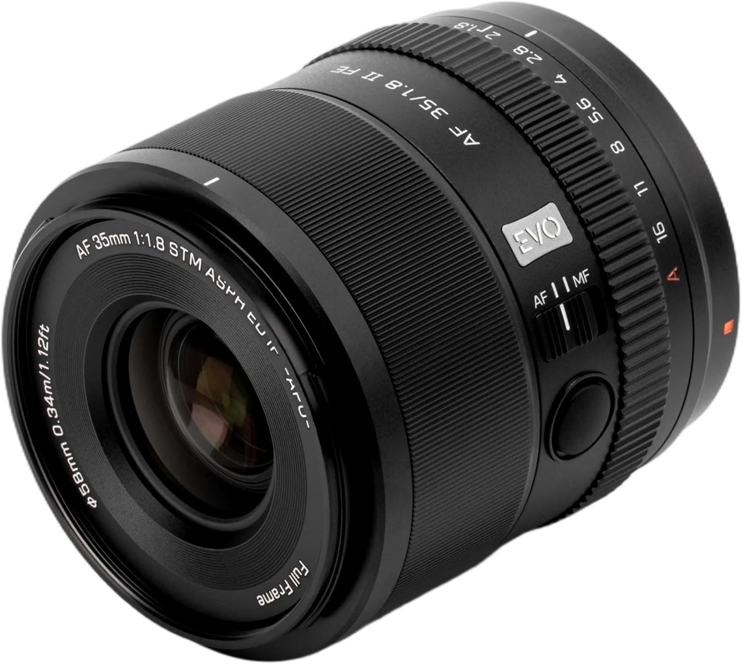 VILTROX 35mm F1.8 II EVO FE APO Lens, AF 35mm f/1.8 FE for Sony E-Mount, Full Frame Large Aperture Prime Lens for Sony FE ZVE1 a7Ⅳ a6700 a6600 FX30 a7c ii a7rv a7iii a93 a9ii