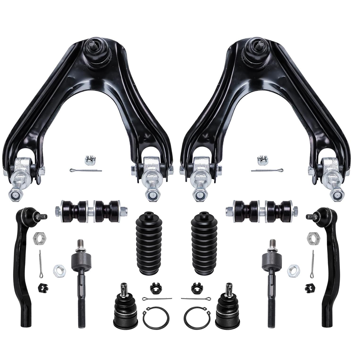 Detroit Axle - 12pc Front End Kit for 1994-1997 Honda Accord Odyssey