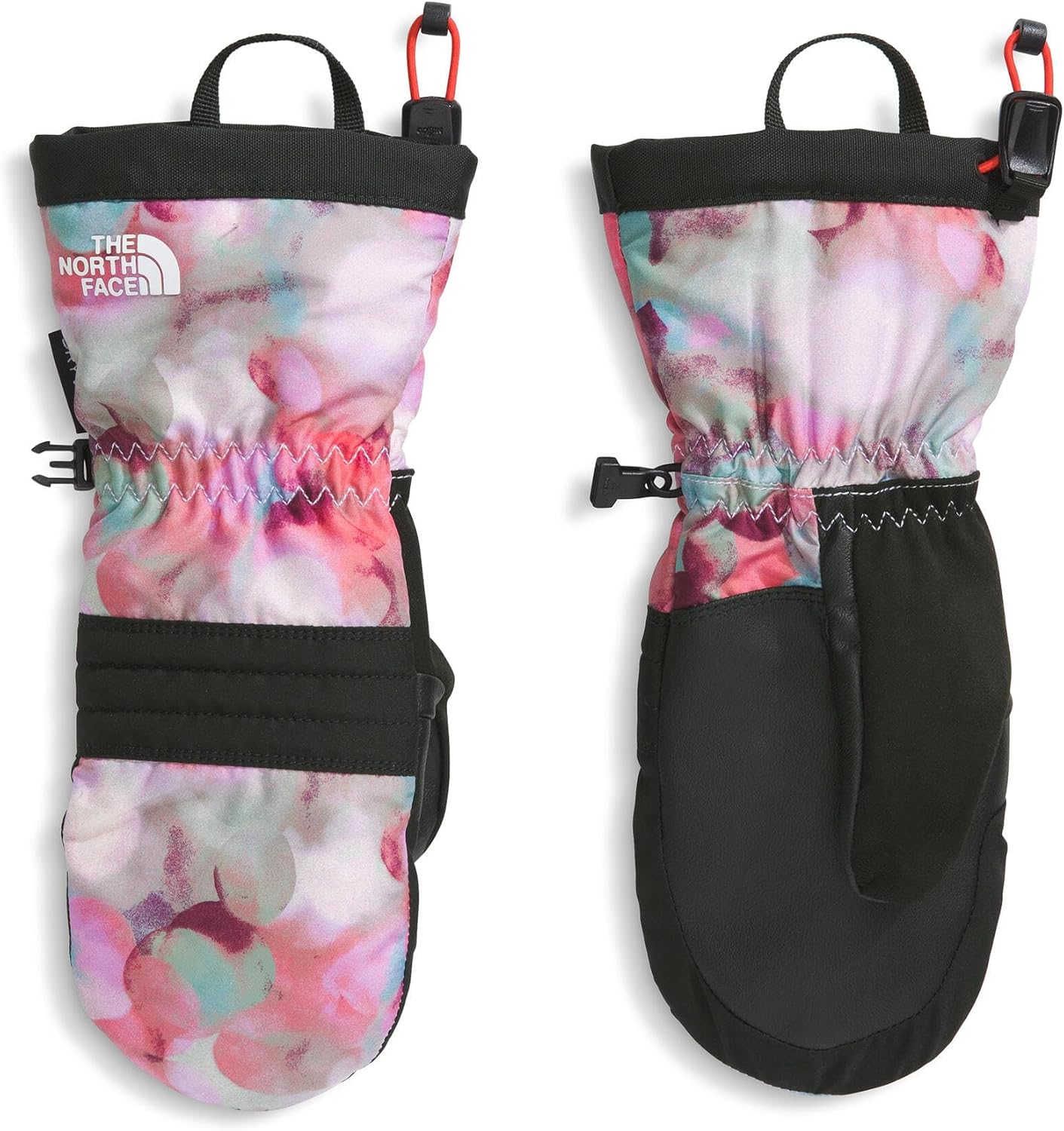 THE NORTH FACE Kids' Montana Insulated Ski Mitt | Touchscreen Compatible, Water & Wind Resistant, Fleece Lined, Pairing Clip