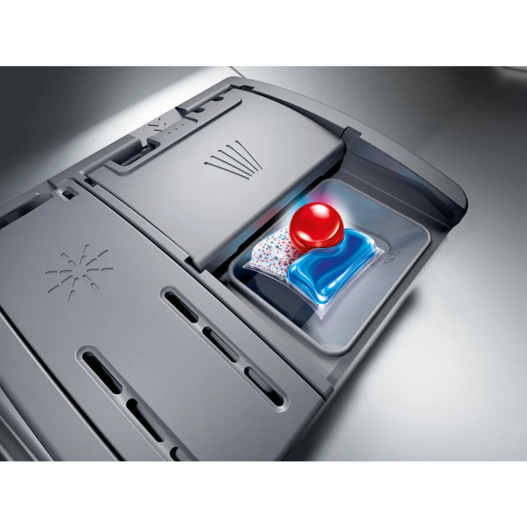 Siemens SX63EX22CE, iQ300, Lavavajillas XXL totalmente integrado 60 cm, lavavajillas inteligente, fabricado en Alemania, cajón para cubiertos, varioSpeed Plus, cestas flexibles, secado automático